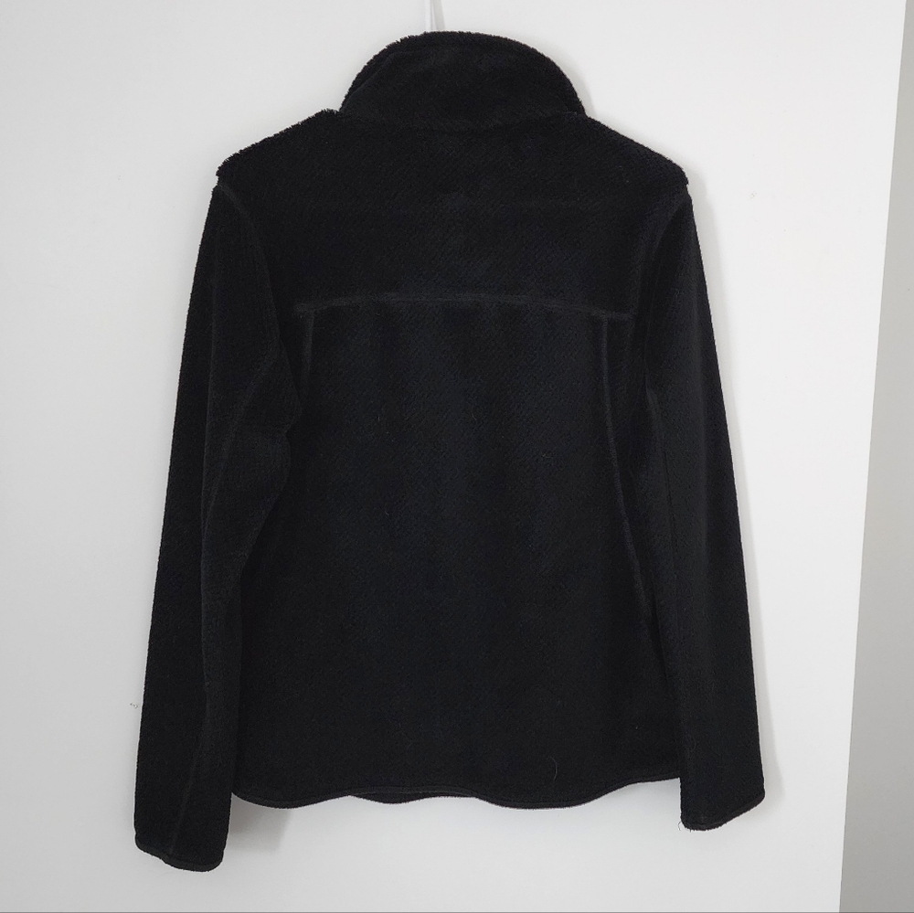 Patagonia Snap-T Black Fleece Jacket Pullover Women's Medium Outdoors Hiking - Picture 3 of 7